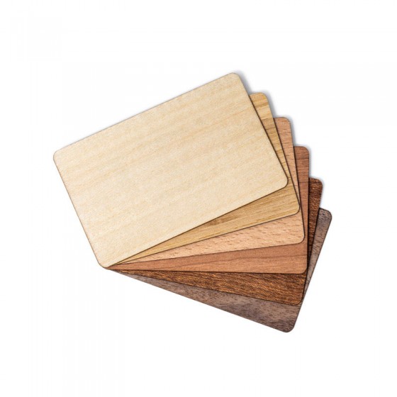 RF WOODEN MIFARE CARD